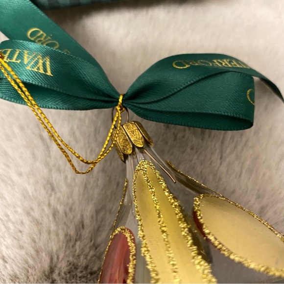 New Vintage Waterford Holiday Heirloom Colleen Egg Blown Glass Ornament w/ Box - Picture 10 of 15